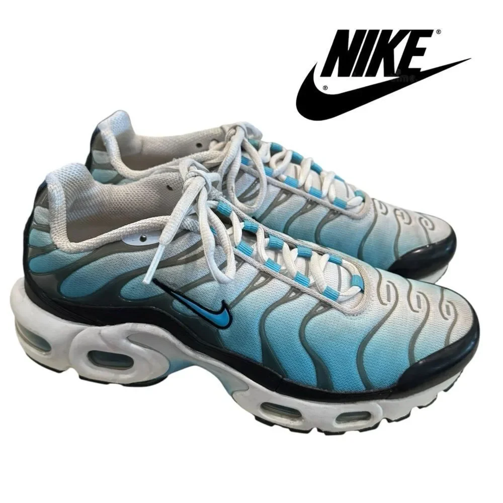 Nike Air Max Plus Big Kids GS Shoes 'Ice' FD9767-100 Sneakers 5.5  5.5Y